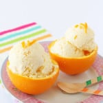A deliciously creamy and healthy orange frozen yogurt recipe | My Fussy Eater blog