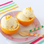 A deliciously creamy and healthy orange frozen yogurt recipe | My Fussy Eater blog