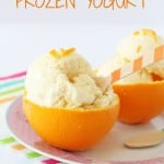 A deliciously creamy and healthy orange frozen yogurt recipe | My Fussy Eater blog