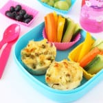 These Mac n Cheese Muffins are the perfect addition to a kids' lunchbox | My Fussy Eater blog
