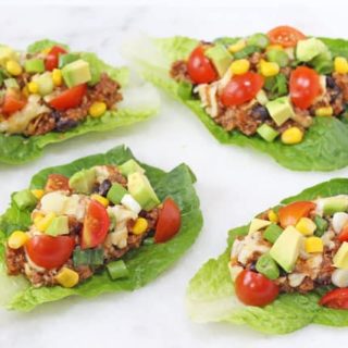 Packed full of protein these Slow Cooker Quinoa Lettuce Cups make a delicious, healthy and fun dinner for the whole family