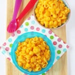 Sneak some veggies into your kids meal with this delicious Butternut Squash Mac and Cheese recipe. Great for toddlers and baby weaning too! | My Fussy Eater blog