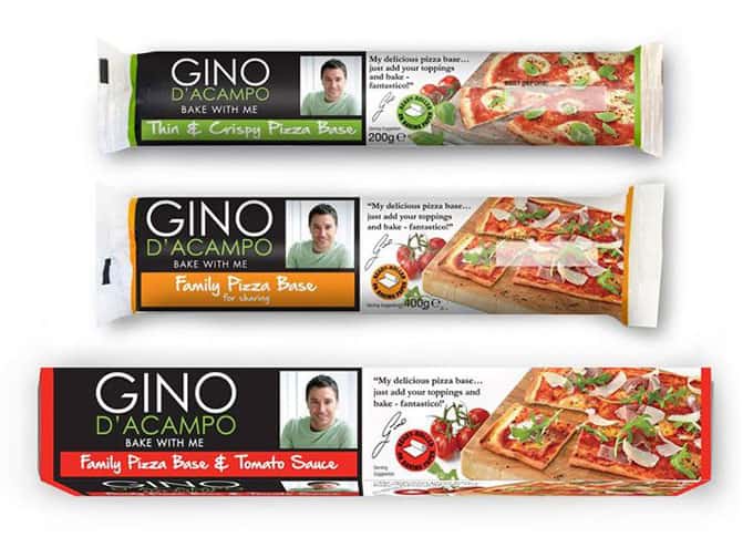 Gino d'Acampo Bake Me With Pizza Bases