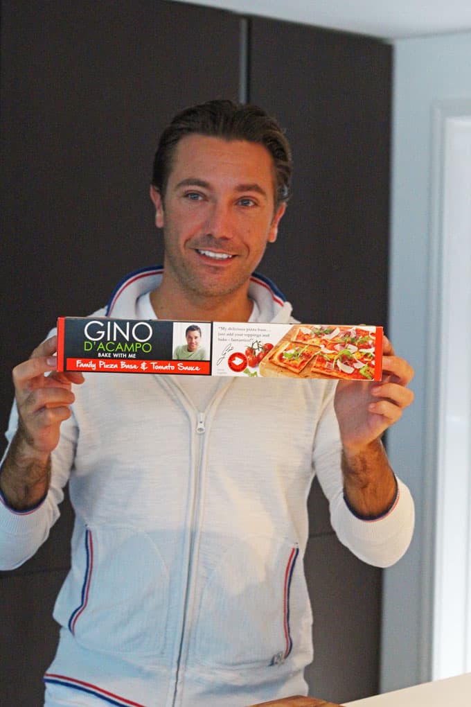 Gino d'Acampo Bake Me With Pizza Bases