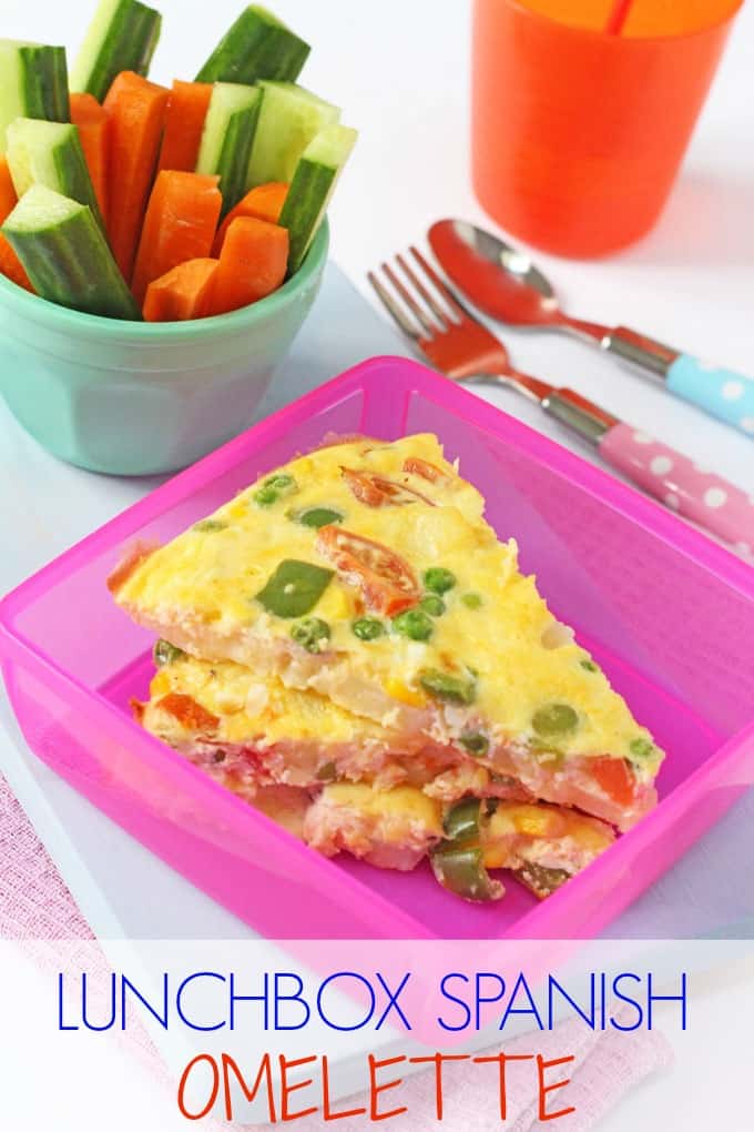 lunchbox spanish omelette