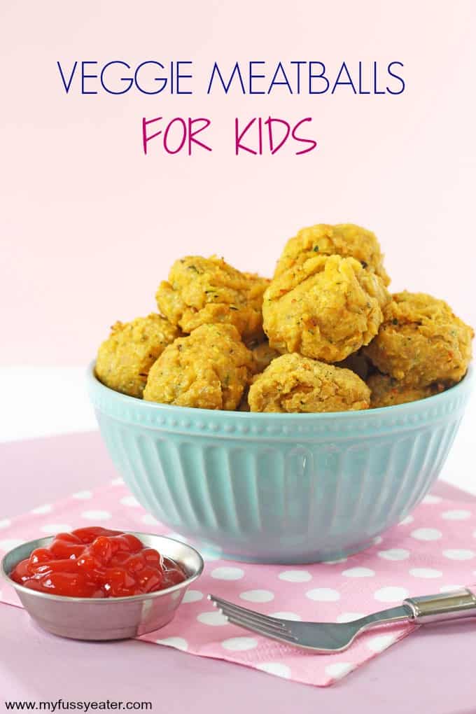 veggie meatballs for kids pinterest pin