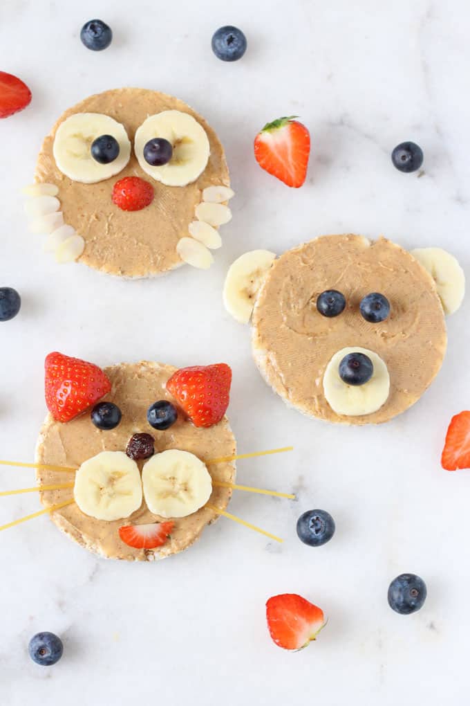 Rice Cake Animals - My Fussy Eater | Easy Kids Recipes