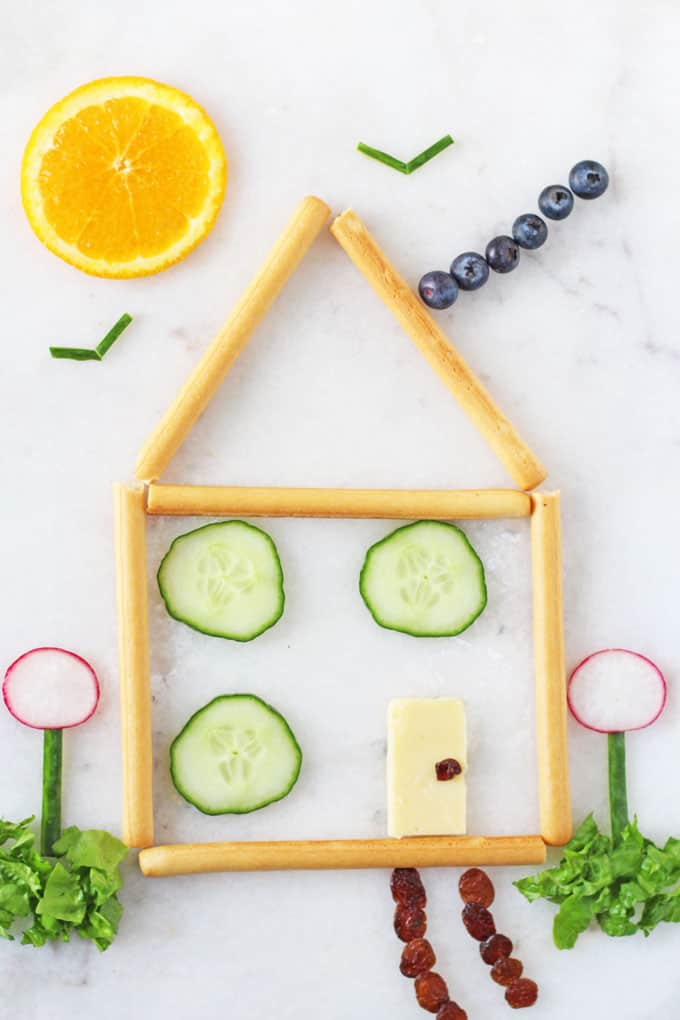 healthy fruit and vegetable snacks house