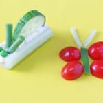 If you struggle to get your kids to eat vegetables, try making these fun veggie bugs. They make a delicious and healthy snack, perfect for toddlers and older children too! | My Fussy Eater blog