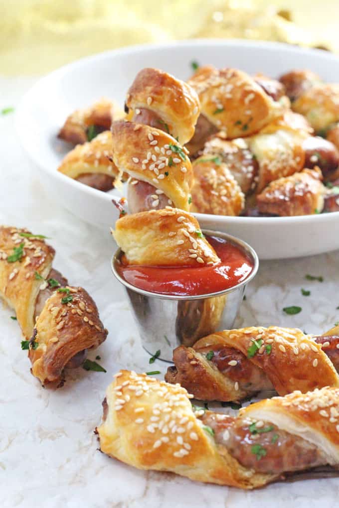 cheat's sausage rolls 