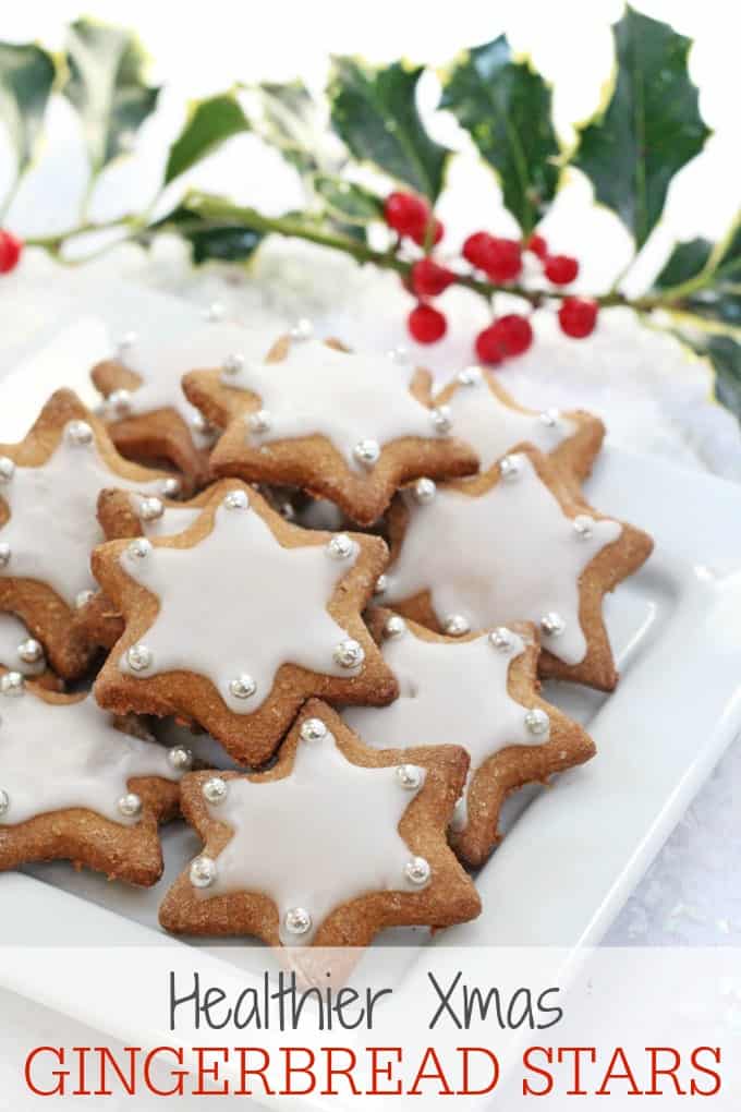 gingerbread star cookies pinterest pin