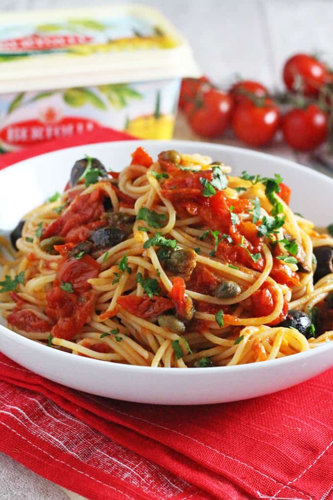 Italian Tomato Spaghetti With Bertolli