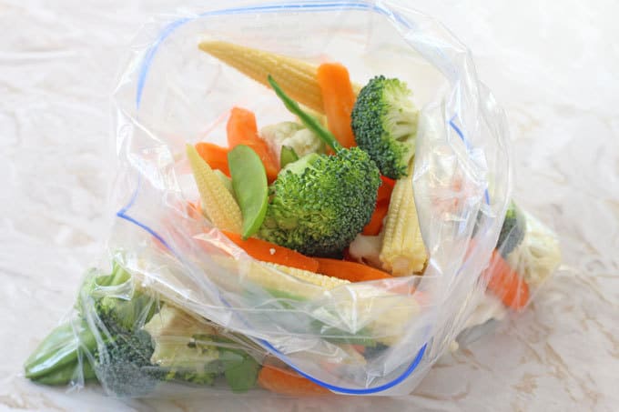 How To Steam Vegetables In A Bag - My Fussy Eater