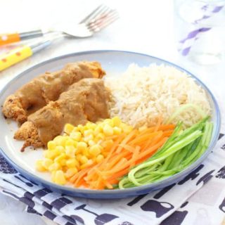 Make this Wagamama favourite at home! Chicken Katsu Curry, super milk and suitable for kids! | My Fussy Eater blog