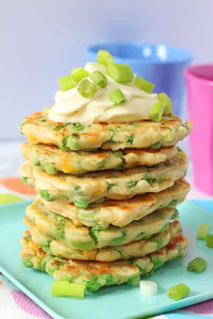 Pea & Sweetcorn Fritters 