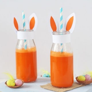 Packed full of Vitamins A and C, this Carrot & Orange Juice makes a really nutritious drink for kids and will help to balance out all that chocolate they're sure to eat this Easter!