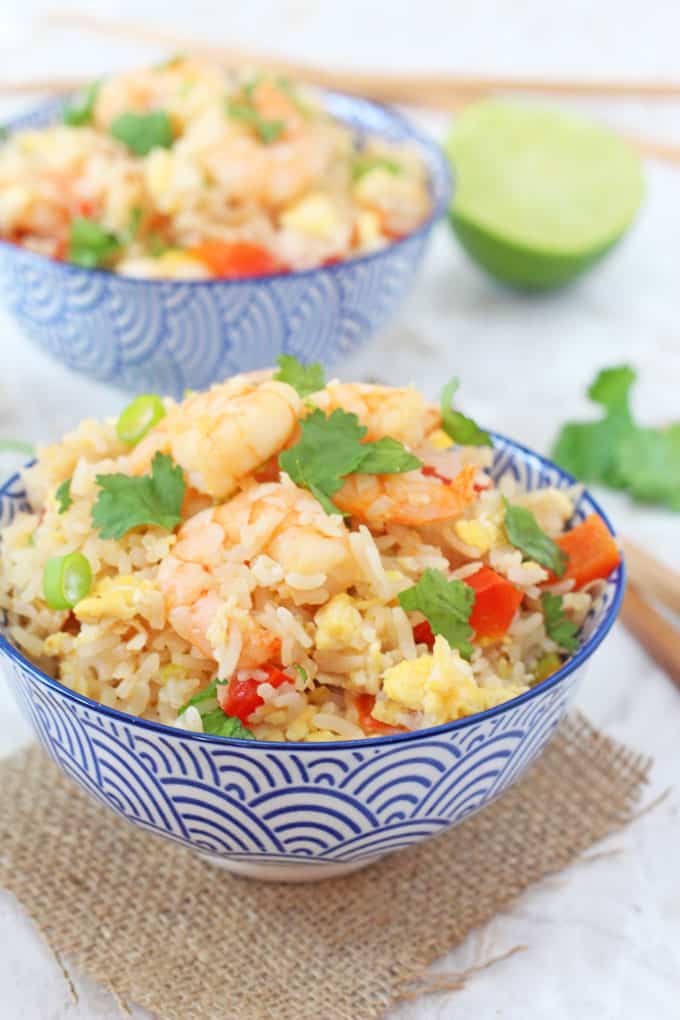 Easy Thai Prawn Fried Rice