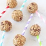 Delicious and healthy no bake Chocolate Chip Energy Bites. A great snack for kids!