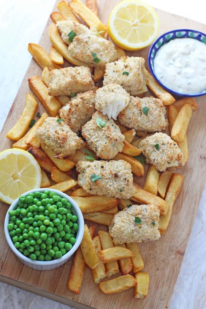 Lemon & Herb Fish Fingers.