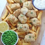 Super easy to make and really healthy too, your kids are sure to love my recipe for these Lemon & Herb Fish Fingers.