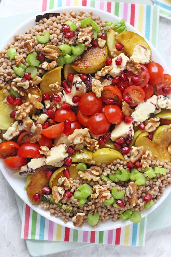 Caramelised Bramley Apple Cous Cous Salad
