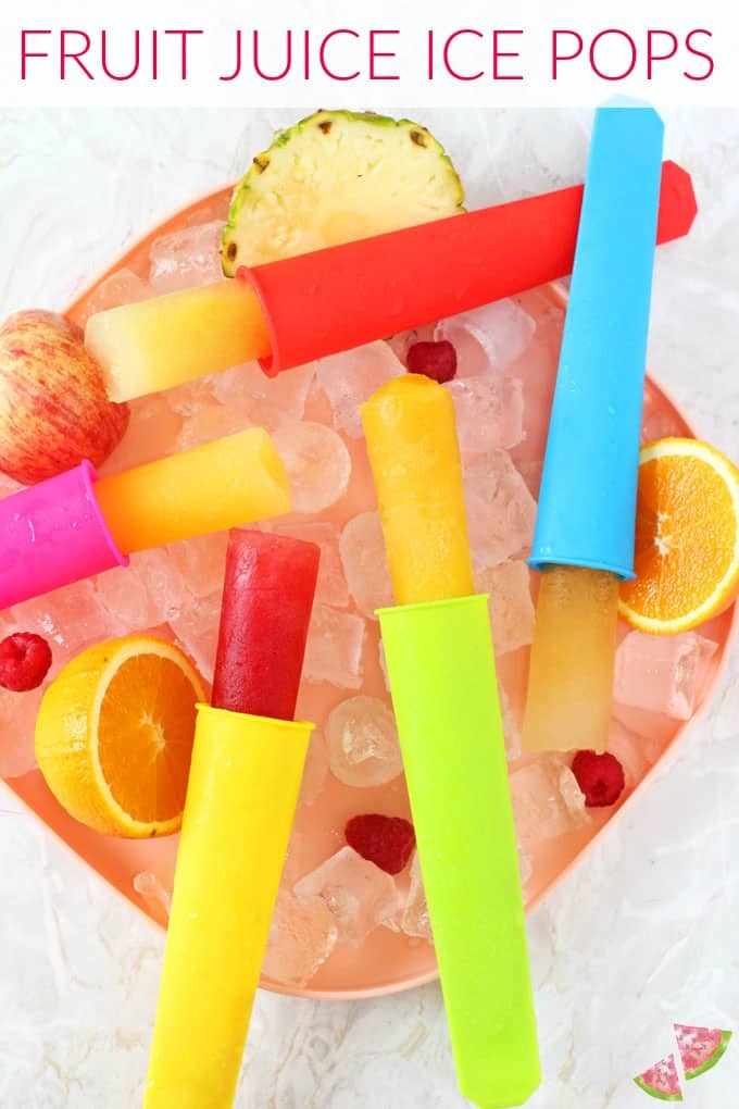 Fruit Juice Ice Pops - My Fussy Eater | Easy Kids Recipes