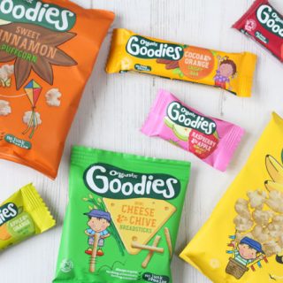 Check out the delicious new range of Organix Goodies snacks, perfect for your little ones to crunch and munch!