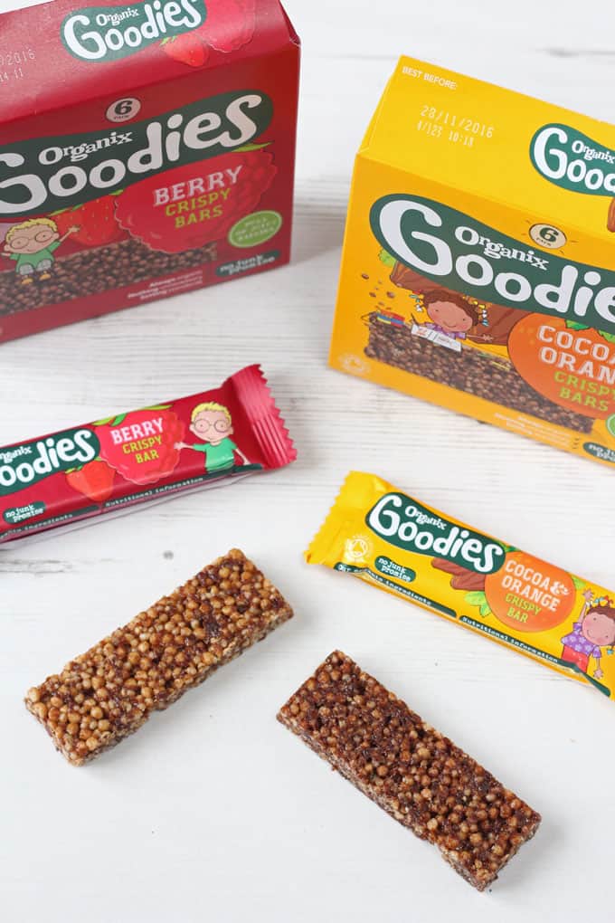 Check out the delicious new range of Organix Goodies snacks, perfect for your little ones to crunch and munch!