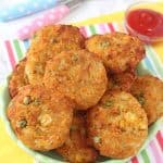 Delicious veggie nuggets packed with lentils. These make brilliant finger food for kids and toddlers! My Fussy Eater blog