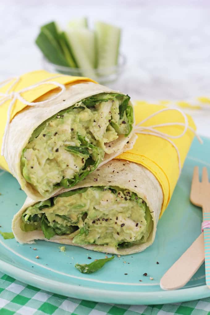 Chicken & Avocado Mayo Wrap