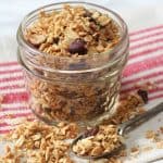 A quick and easy granola recipe - made in the microwave in just 5 minutes!