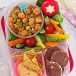 A delicious, healthy and balanced lunchbox, perfect for back-to-school for picky eaters!