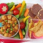 A delicious, healthy and balanced lunchbox, perfect for back-to-school for picky eaters!