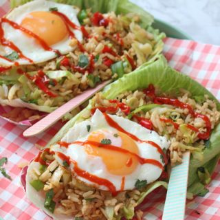 A delicious and easy recipe for Nasi Goreng, finished off with a crispy fried egg!