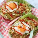 A delicious and easy recipe for Nasi Goreng, finished off with a crispy fried egg!