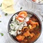 Chicken, Coconut & Tomato Curry - kid friendly.