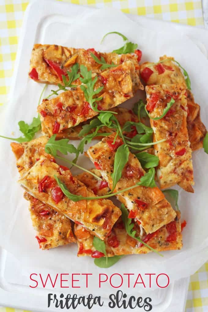 Sweet Potato Frittata Slices