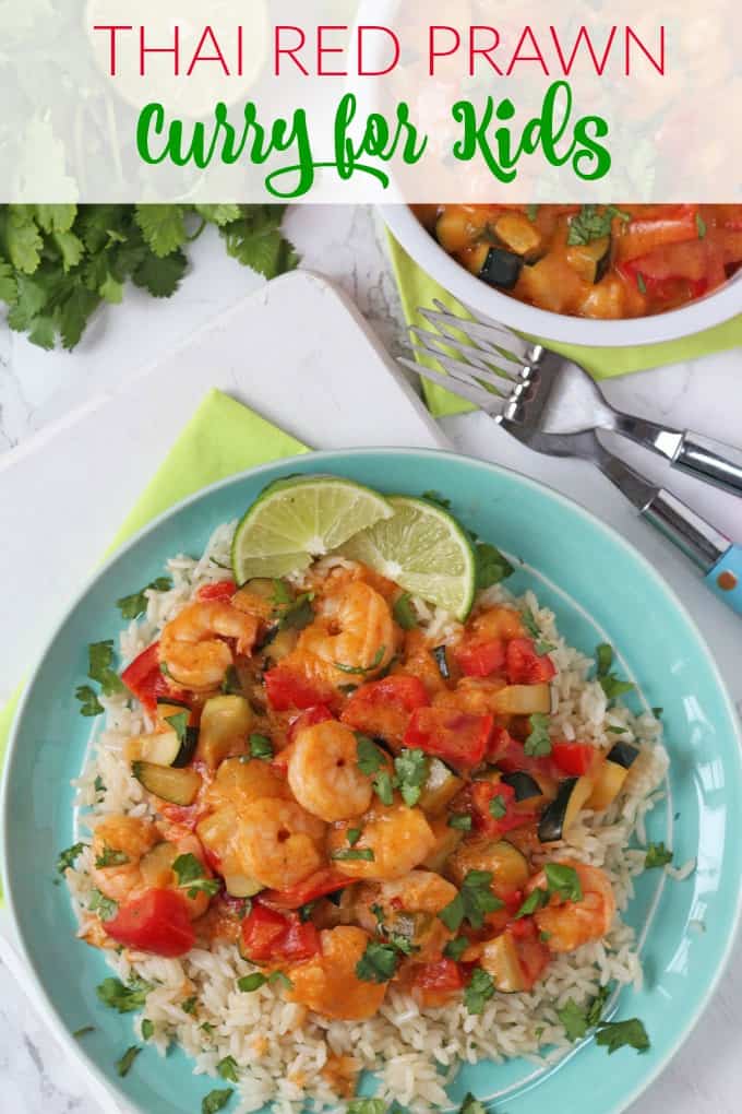 Thai Red Prawn Curry Pinterest Pin