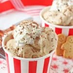 A delicious dairy, gluten and refined sugar free festive Gingerbread Ice Cream. The perfect healthy snack for the Christmas season!