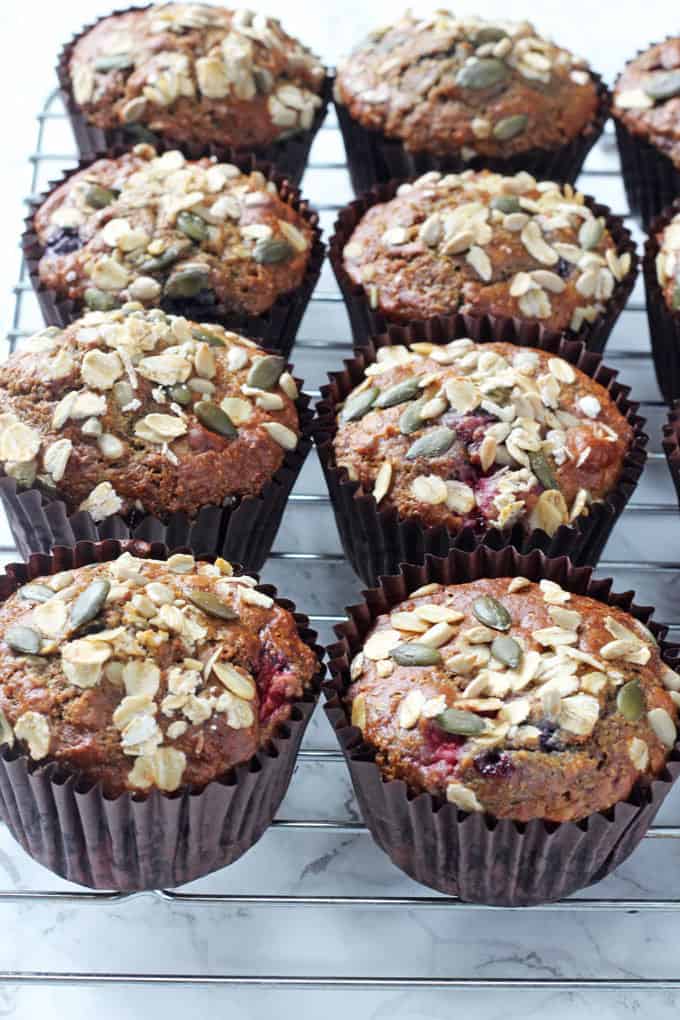 healthy breakfast muffins