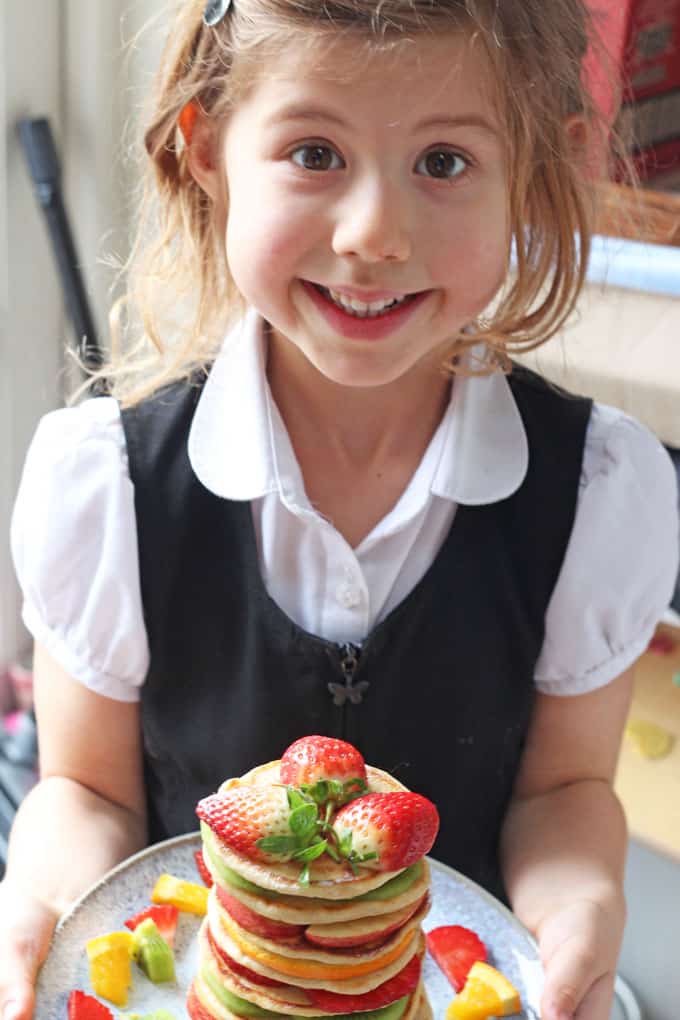 Fruit pancakes