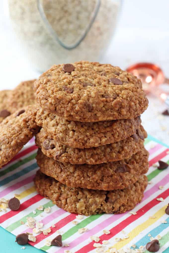 healthier chocolate chip cookies