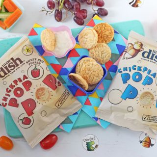 Pop Pops - A brand new popped savoury snack from Little Dish made with 40% chickpeas
