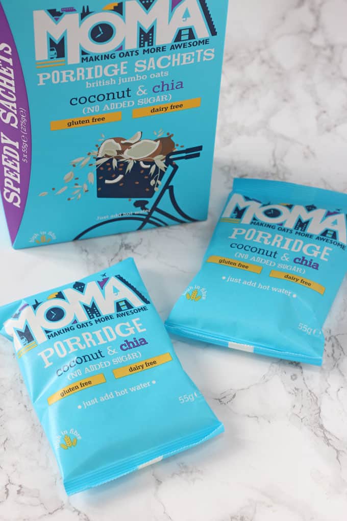 Two tasty new additions to the MOMA Porridge range!