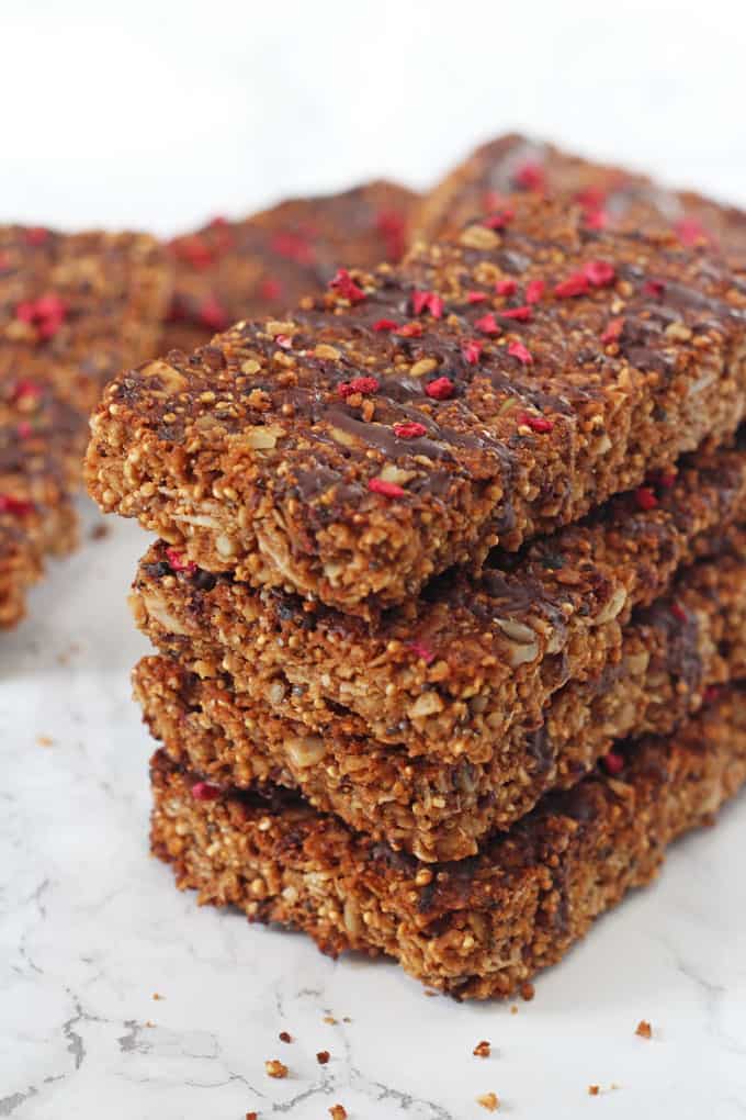 Chocolate Quinoa Granola Bar 