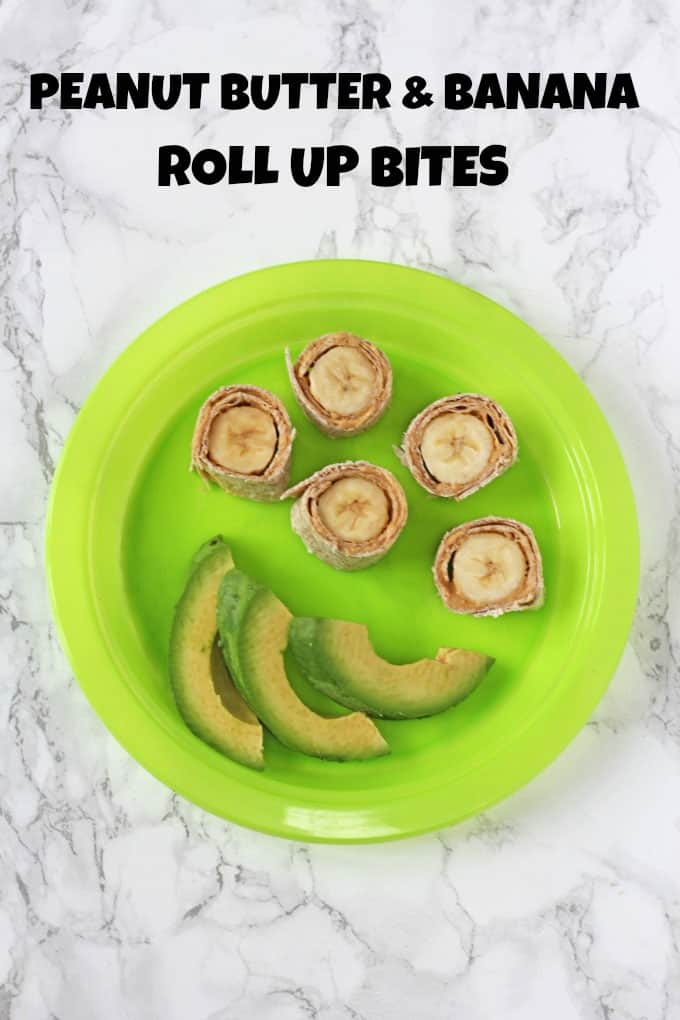 Breakfast Ideas For Kids 1 - Peanut Butter & Banana Roll Up Bites