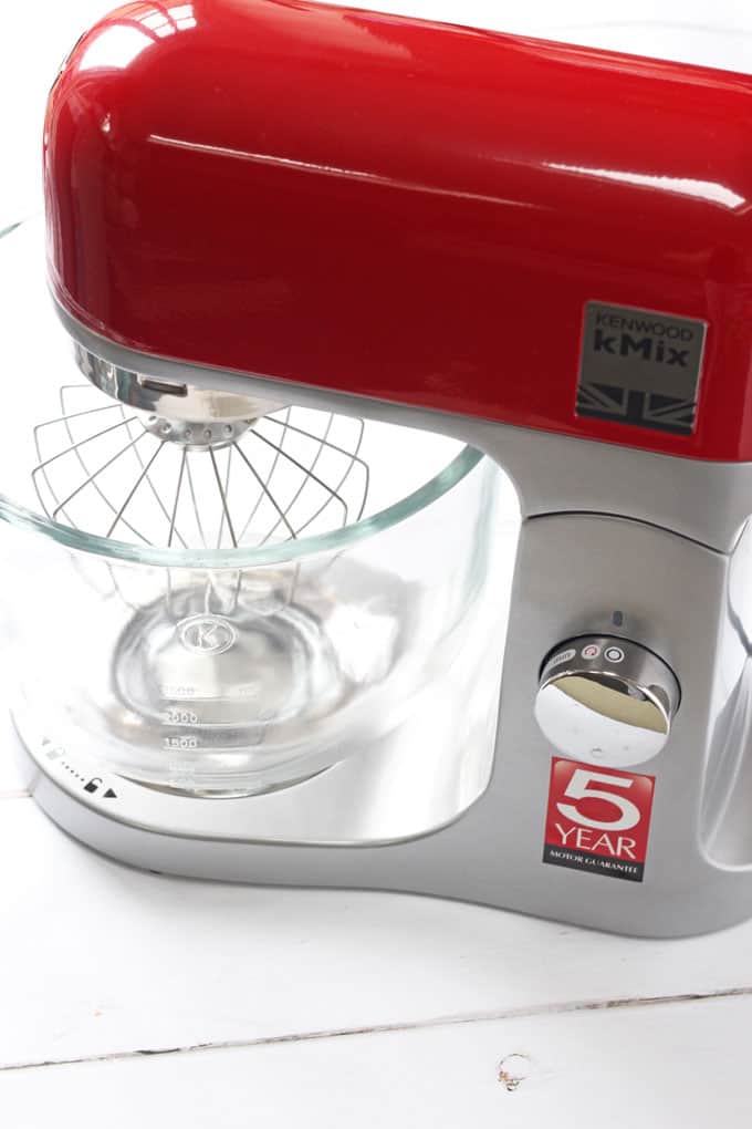 The beautiful new and improved Kenwood kMix Range, including this spicy red stand mixer!