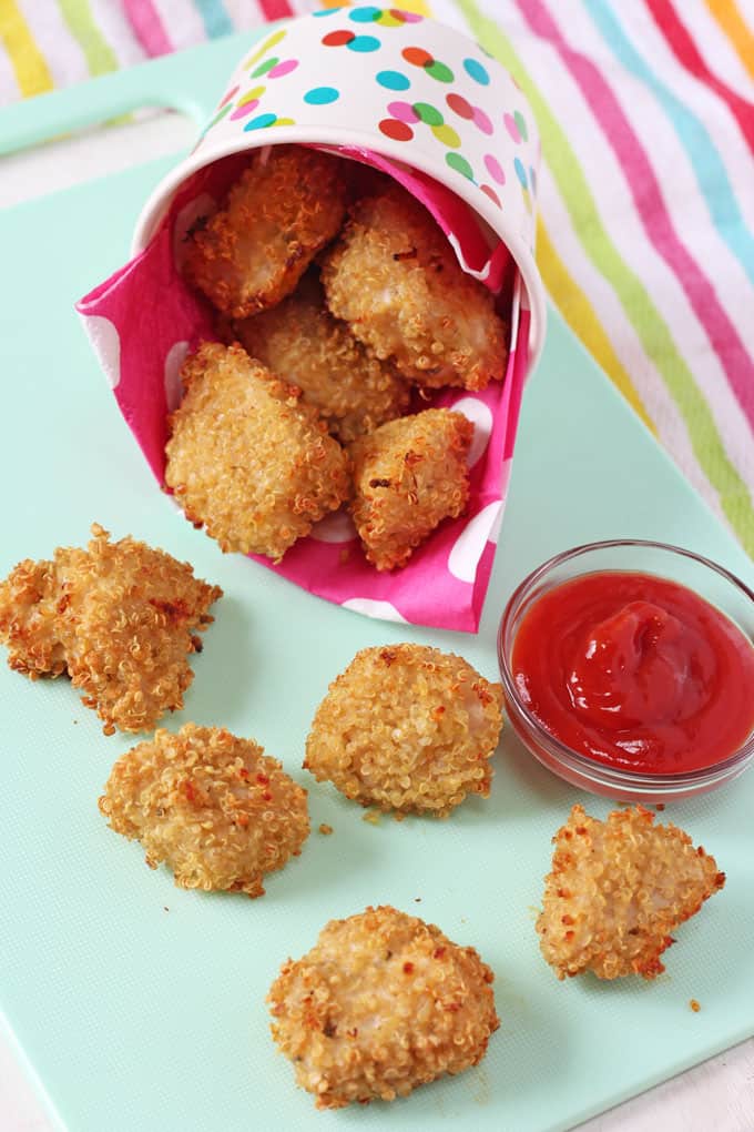 quinoa chicken nuggets