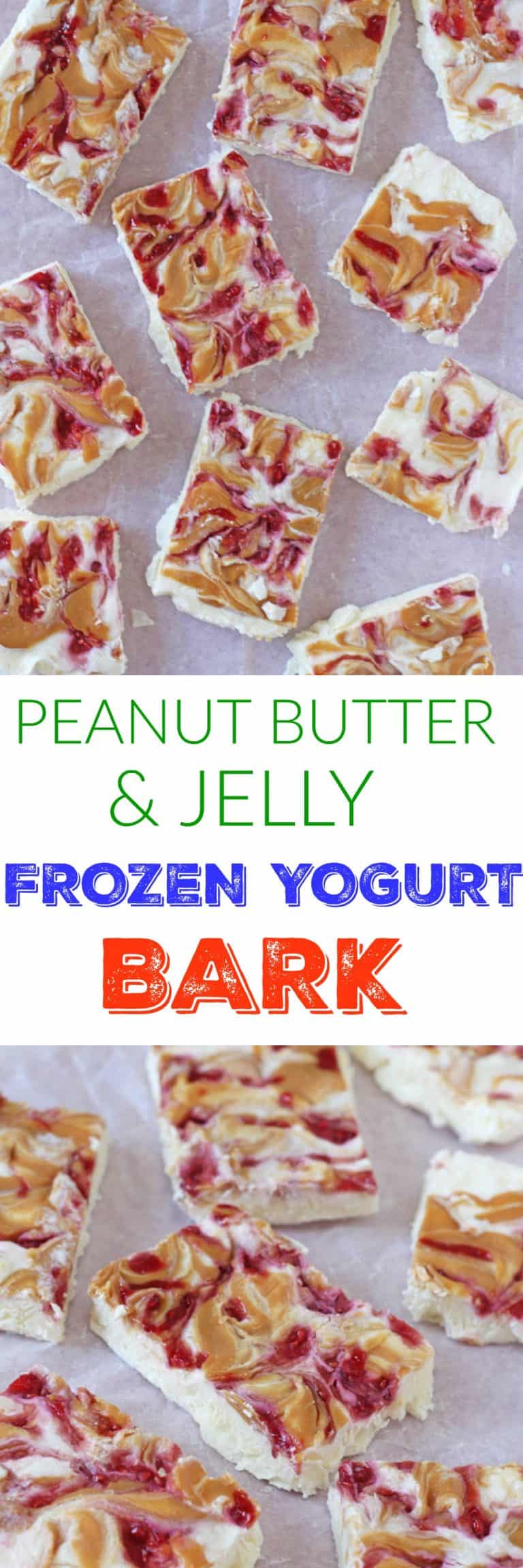 Peanut Butter & Jelly Frozen Yogurt Bark My Fussy Eater Easy Family