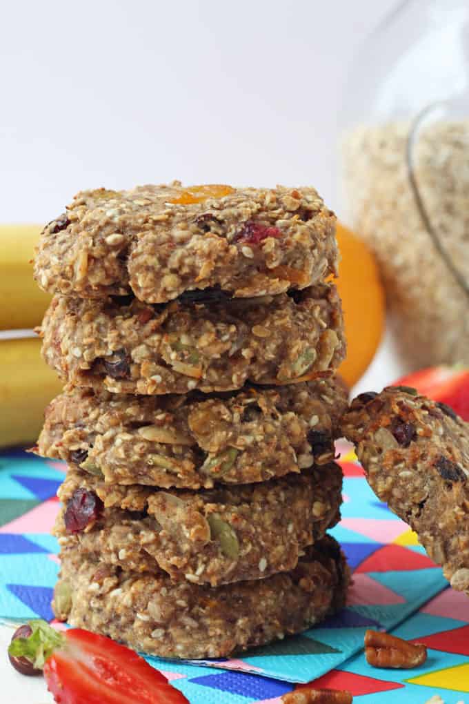 Fruit & Nut Breakfast Cookies